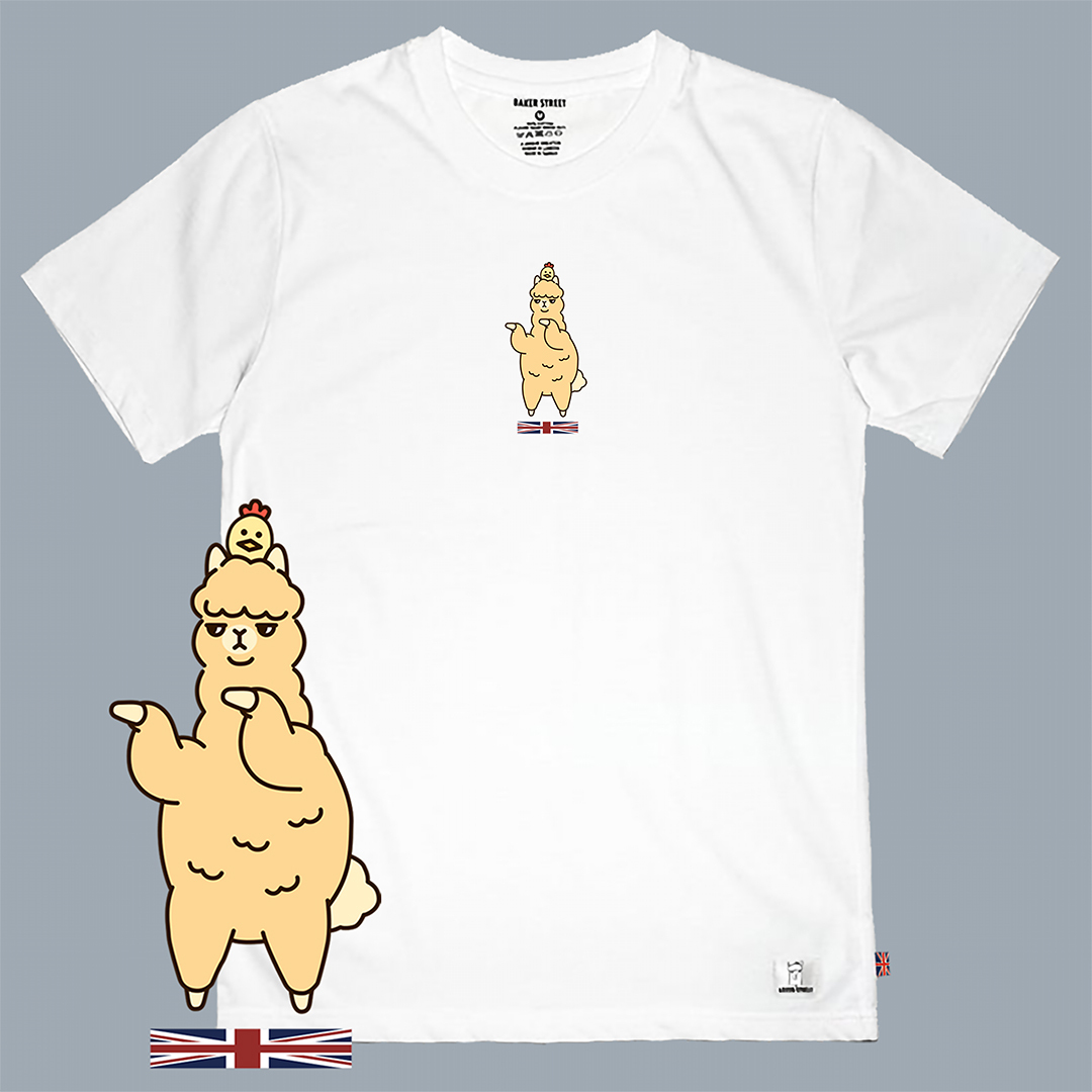 Chirpaca 啾啾駝 短T