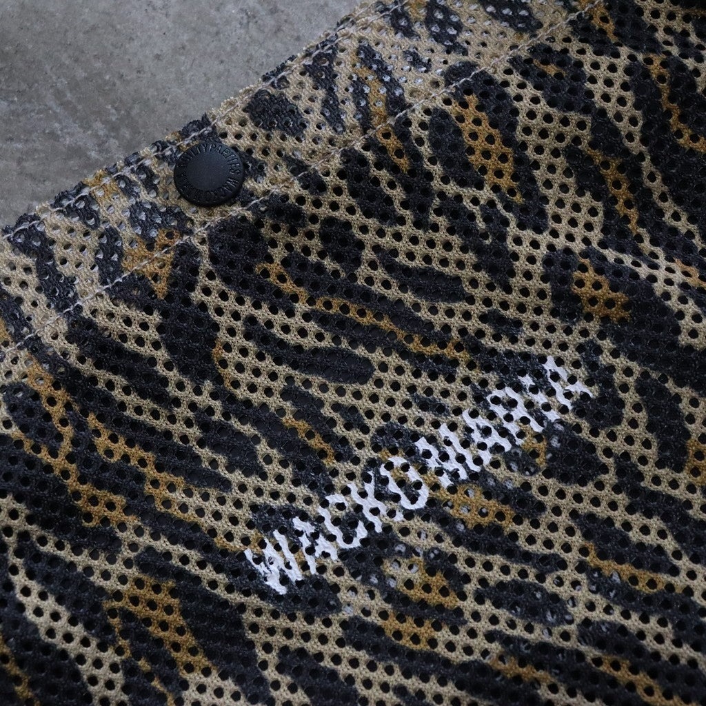 2025SS WACKO MARIA SPEAK EASY LEOPARD MESH SHOULDER BAG 豹紋 單車包 側背包 現貨 25SS-WMA-BG04