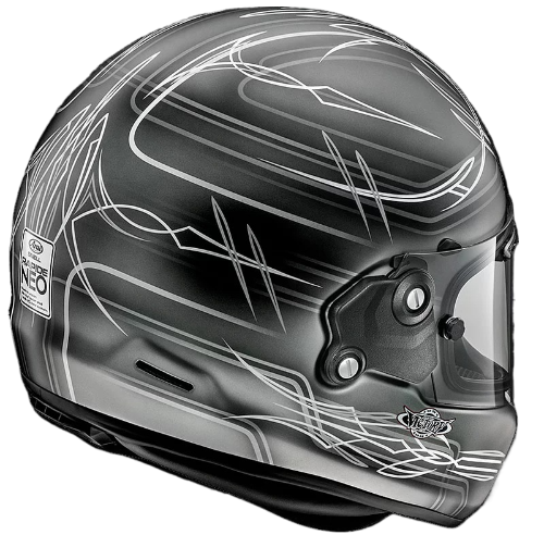 ARAI RAPIDE-NEO VISTA 灰 消光 彩繪 復古帽款