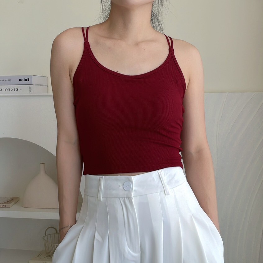 雙細線交叉美背彈力（bratop）（現貨）