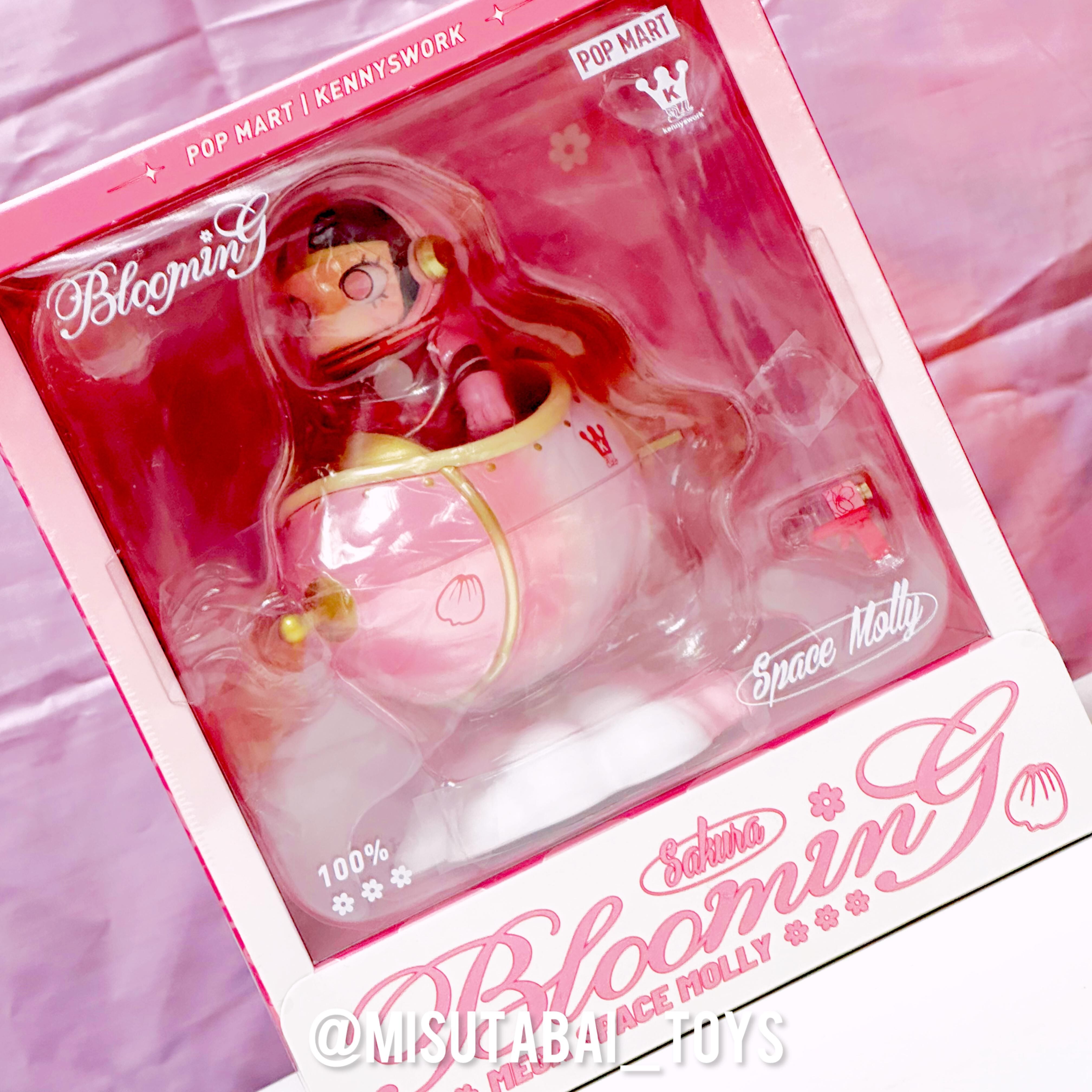 その他 MEGA SPACE MOLLY Blooming Sakura Pop Mart Mega Space Molly Blooming Series Sakua 1 - US
