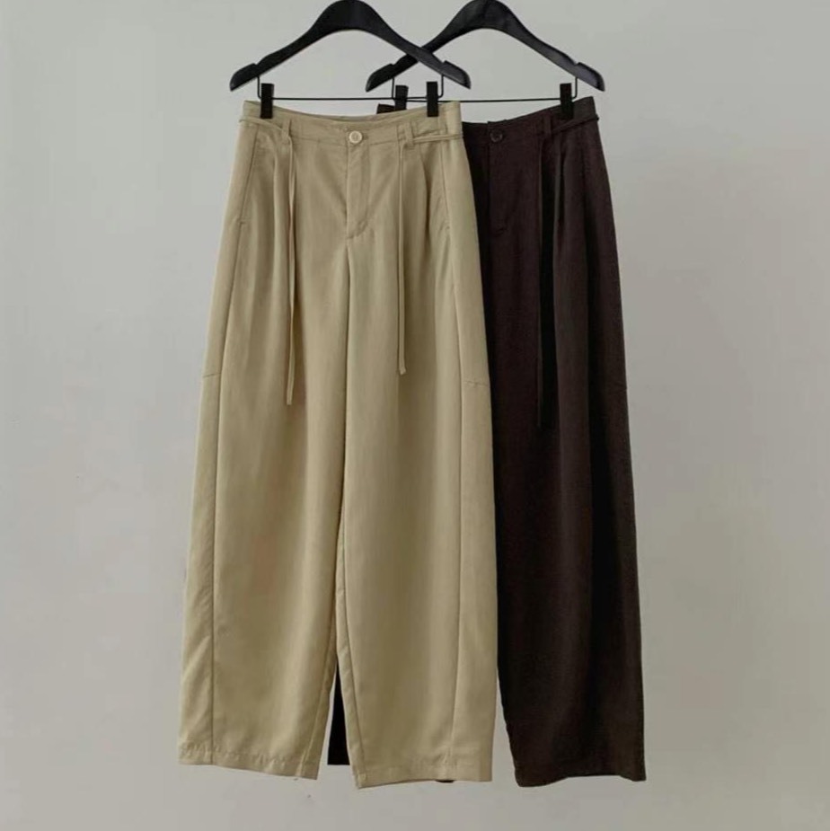 設計感 修身顯瘦西褲