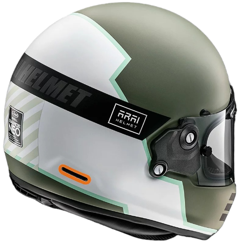 ARAI RAPIDE-NEO OVERLAND 橄欖綠 消光 彩繪 復古帽款