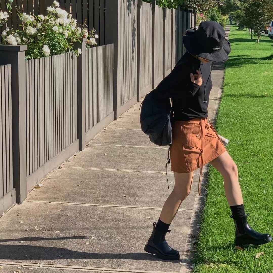 (特價款) HYEIN綁帶短裙