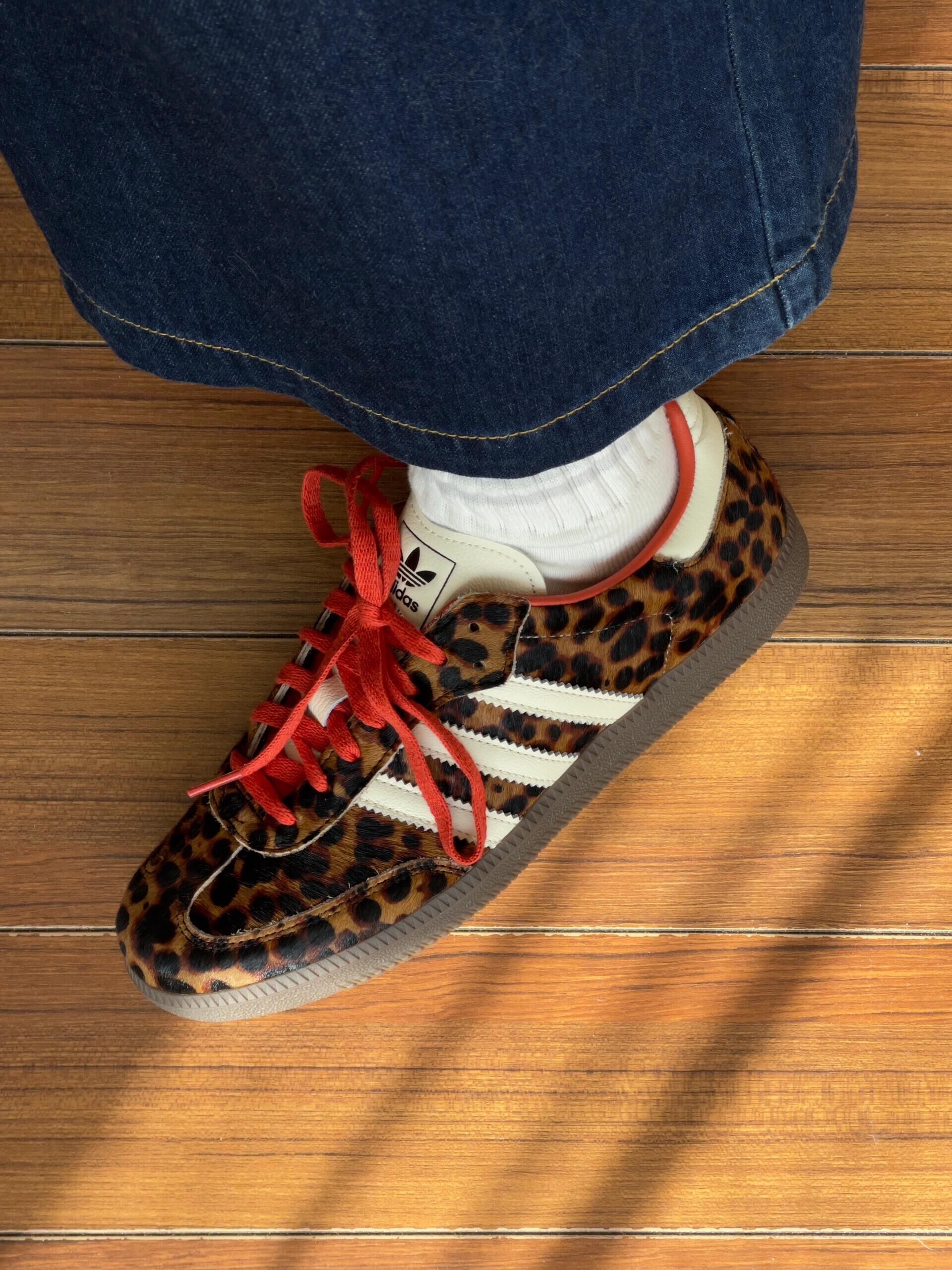 Adidas Samba OG "Leopard" 豹紋奶油橘 橘紅 棕色 咖啡色 焦糖底 女鞋 JI2734 / 預購
