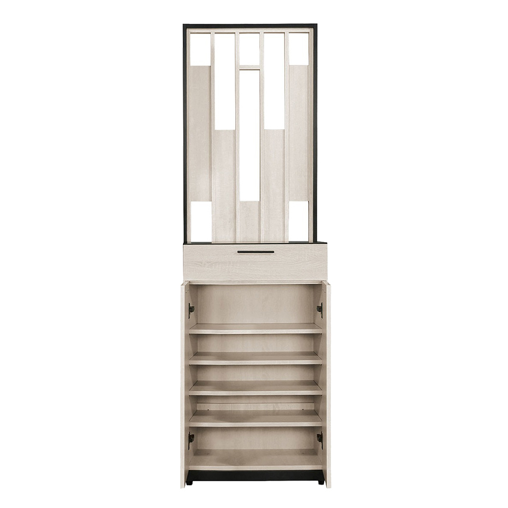 曼珊2尺二門單抽屏風高鞋櫃/玄關收納櫃/隔間置物櫃