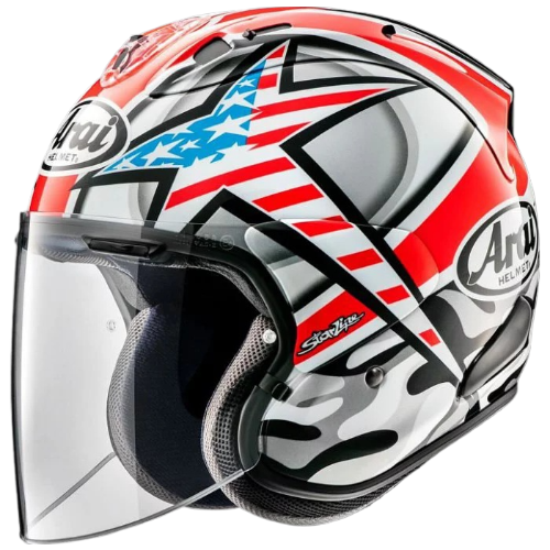 ARAI VZ-RAM Hayden laguna 亮光 選手彩繪 3/4帽款