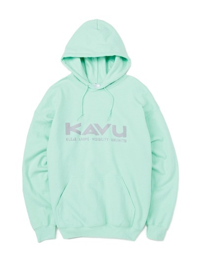 KAVU 日版 Simple Logo Parka Hoodie #19823043 ( 018 Mint )