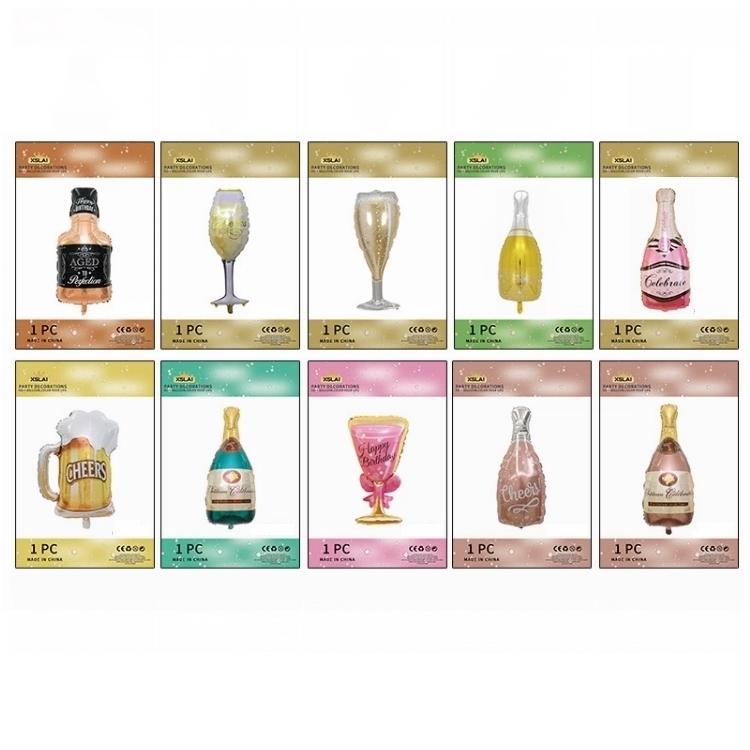 🍾酒杯鋁膜氣球👉 現貨