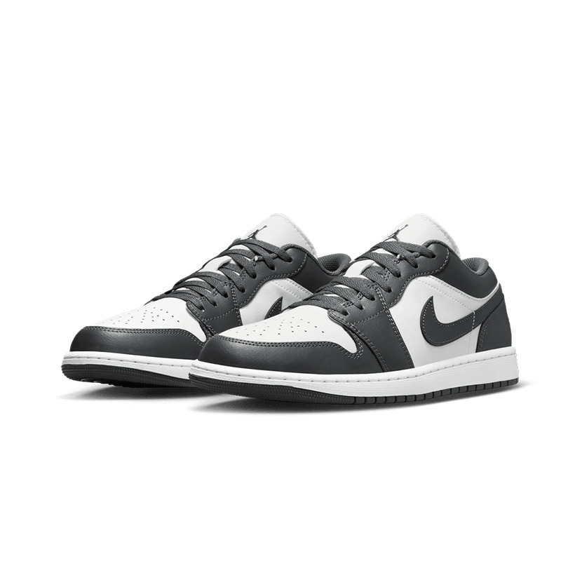 Air Jordan 1 Low "Grey/White" 深灰 男款 553558-044 [台灣現貨]