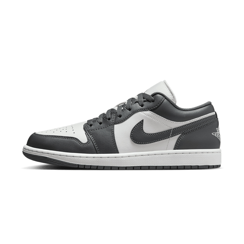 Air Jordan 1 Low "Grey/White" 深灰 男款 553558-044 [台灣現貨]