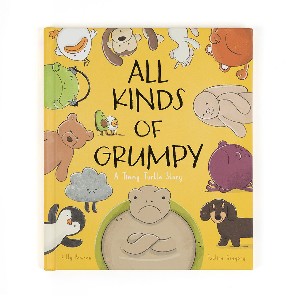Jellycat All Kinds of Grumpy Book 大烏龜的壞心情