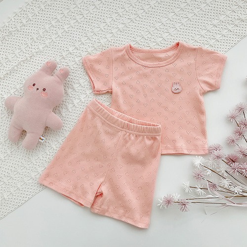 Lovely 果凍人物愛心鏤空套裝