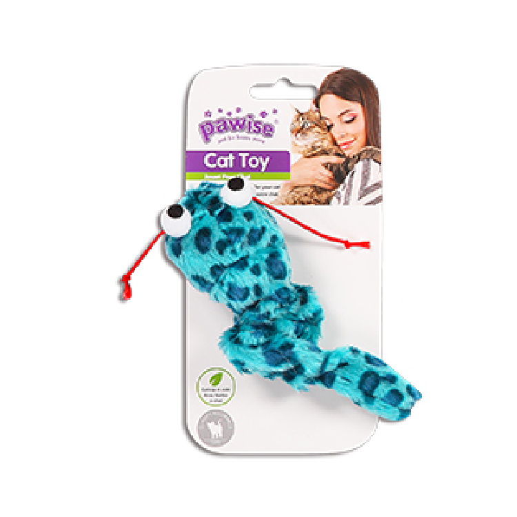 Pawise⎜貓咪互動毛蟲蟲玩具 (No.28131)