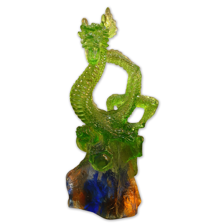 鹿港窯禮品館 居家開運琉璃擺飾  獎牌  獎盃 登峰