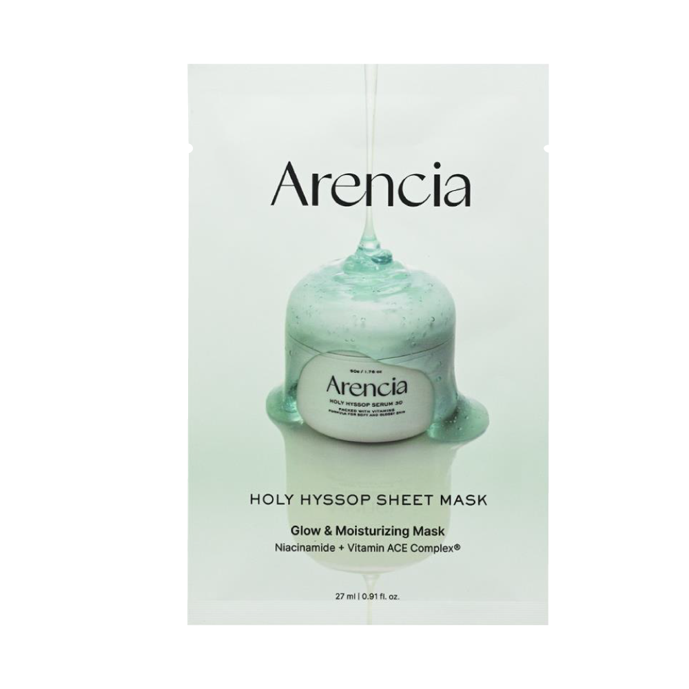 Arencia 聖牛膝草亮白精華面膜 [單片]