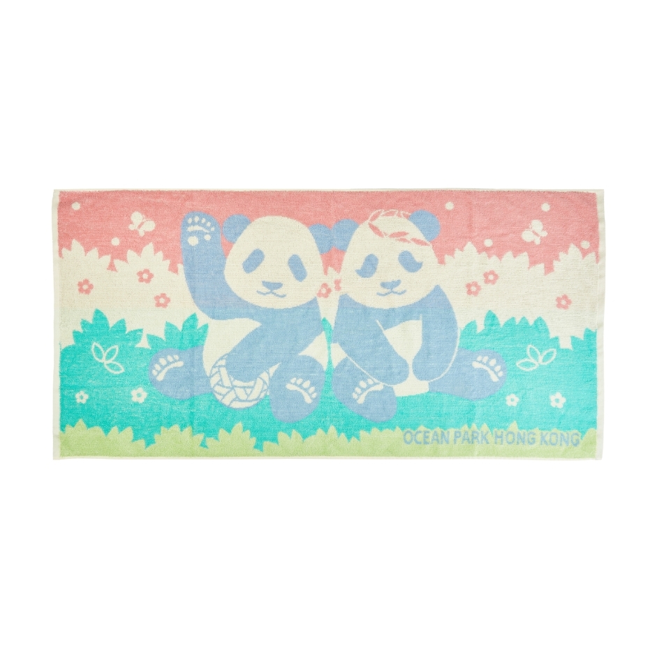 Elder Sister “Jia Jia” & Little Brother “De De” Bath Towel