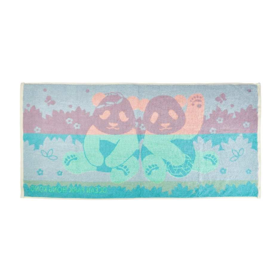 Elder Sister “Jia Jia” & Little Brother “De De” Bath Towel