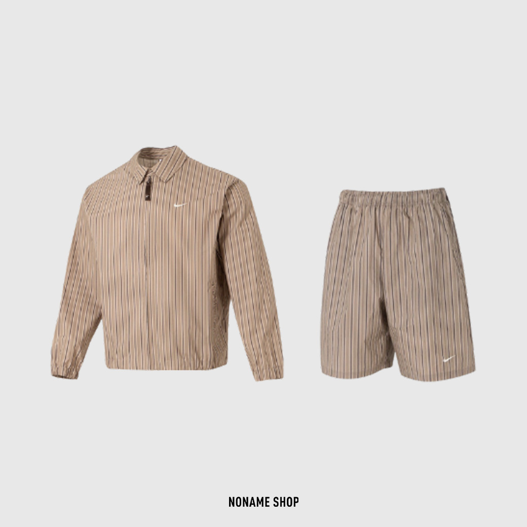 NIKE SPORTSWEAR SS25 條紋 休閒 外套/短褲 (男款)