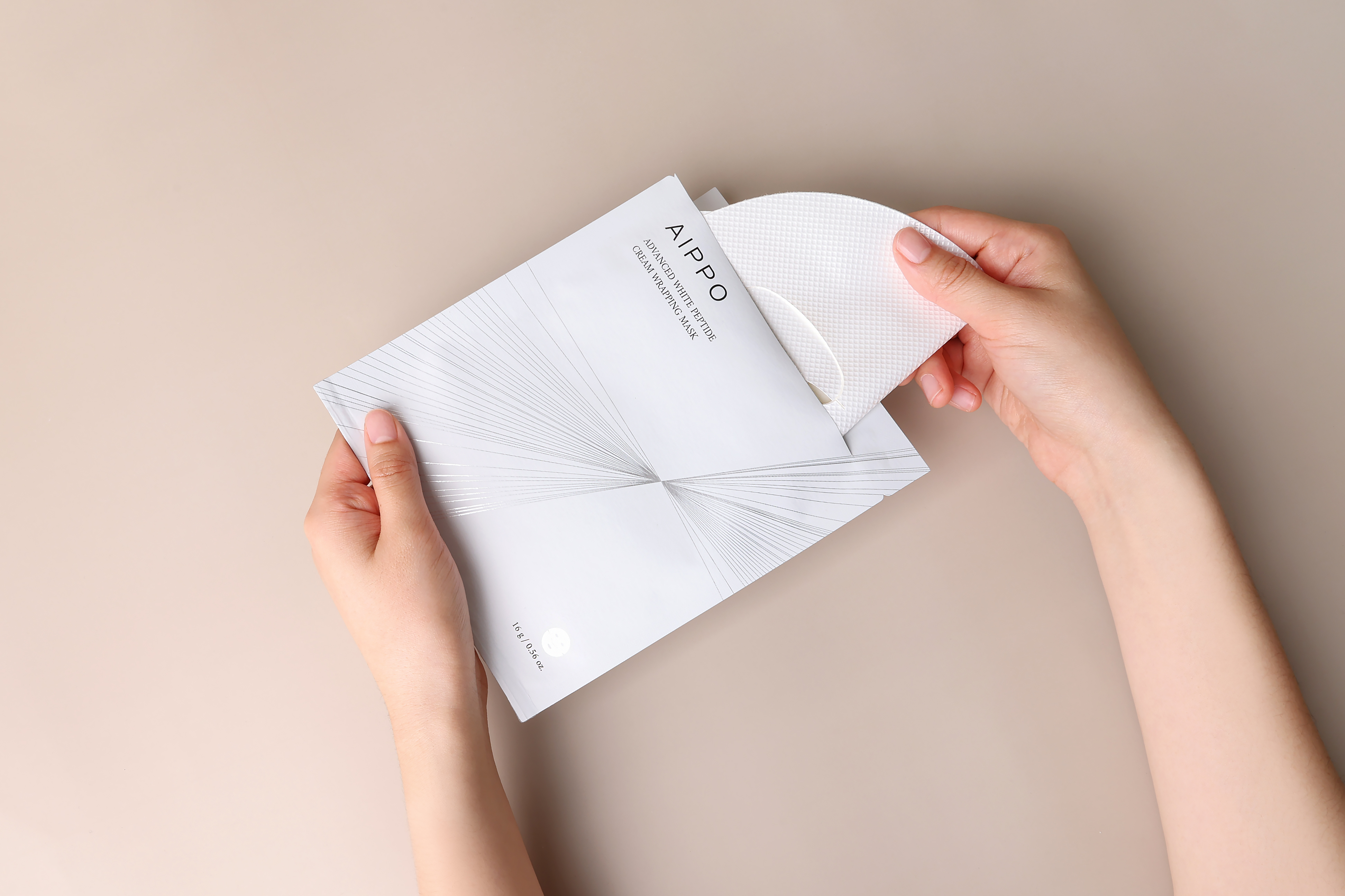 (可預訂) 𝖠𝖨𝖯𝖯𝖮 Advanced White Peptide Cream Wrapping Mask (16g)