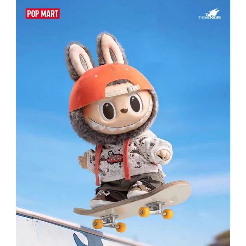 POP MART LABUBU THE MONSTERS x VANS OLDSKOOL FOREVER 搪膠毛絨公仔
