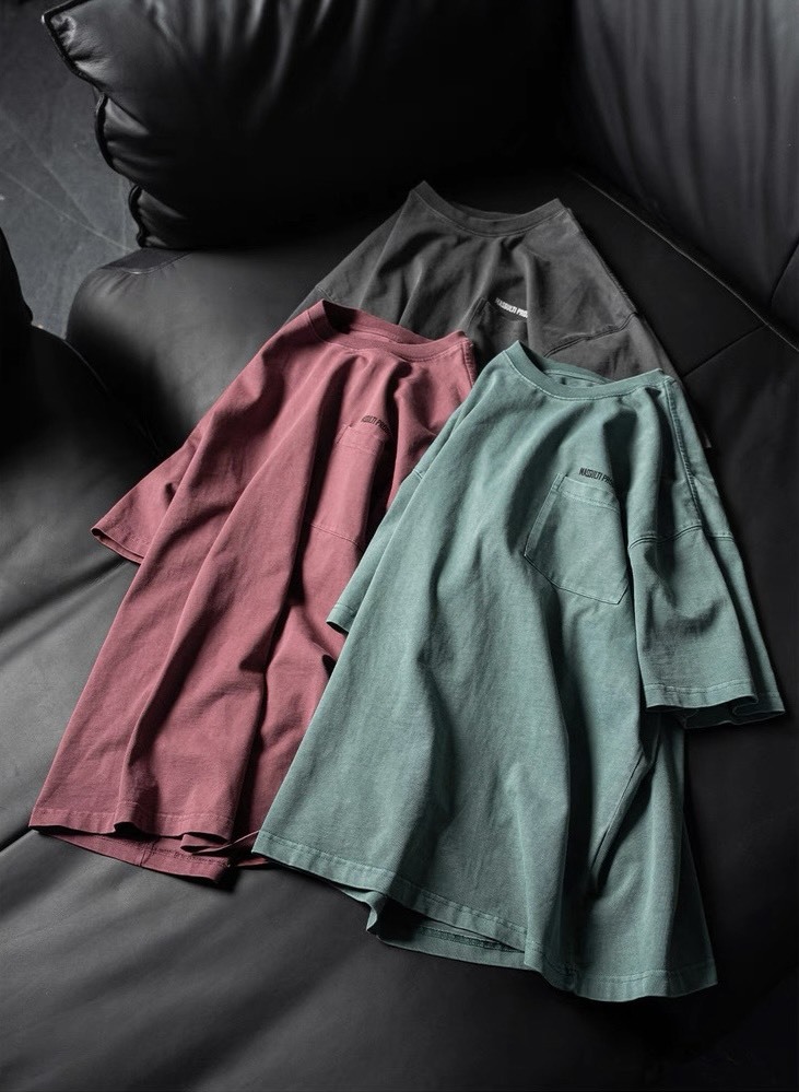 #預購 MASSULTI 25SS 復古蠟染 天竺棉 水洗口袋短踢 三色