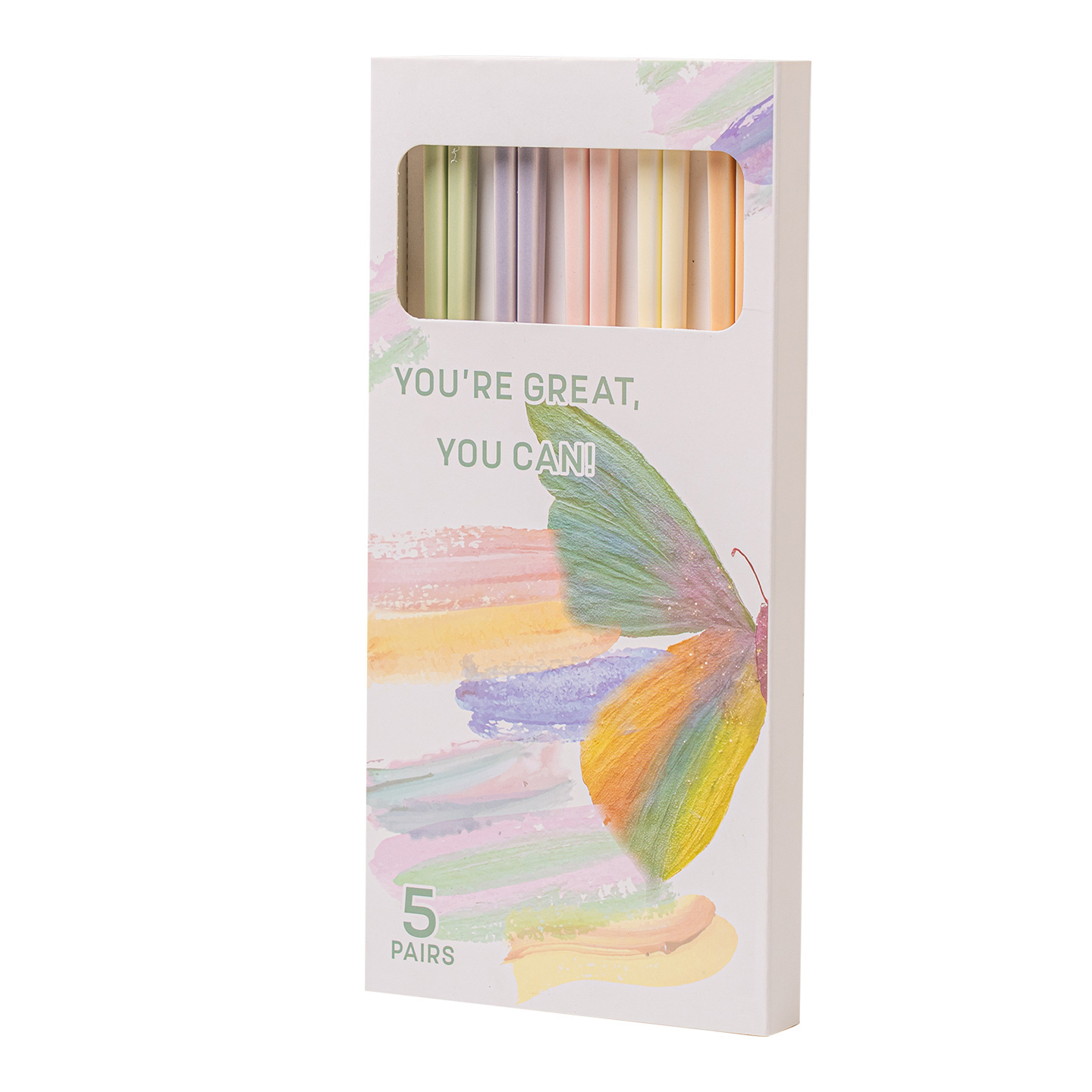 《6107》多巴胺彩色陶瓷筷子