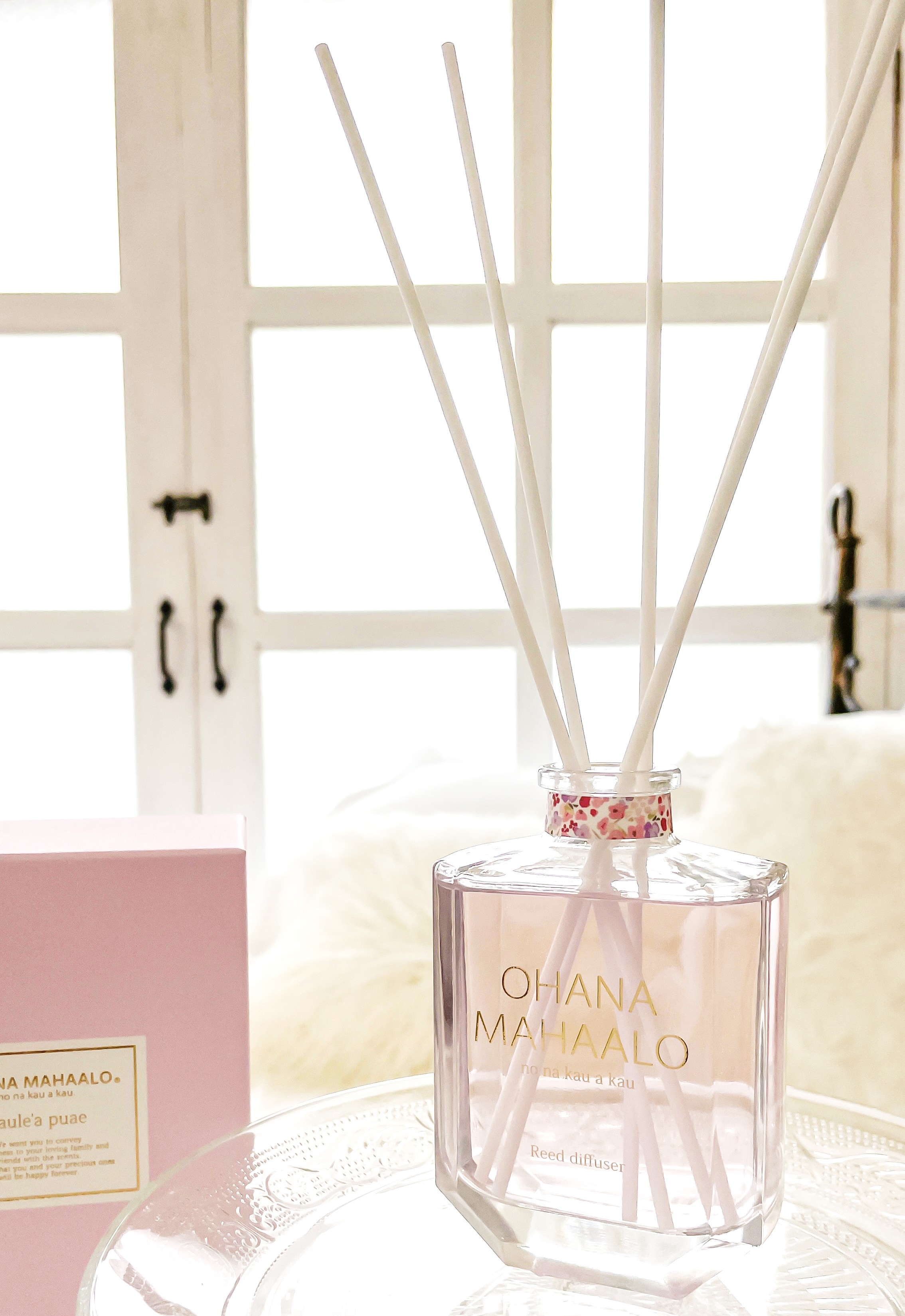 OHANA MAHAALO 幸福花雨 浪漫滿屋擴香瓶100ml<需配擴香棒>