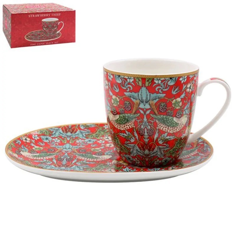 【LESSER & PAVEY】 WilliamMorris 威廉莫里斯 點心杯盤組系列Snack Set