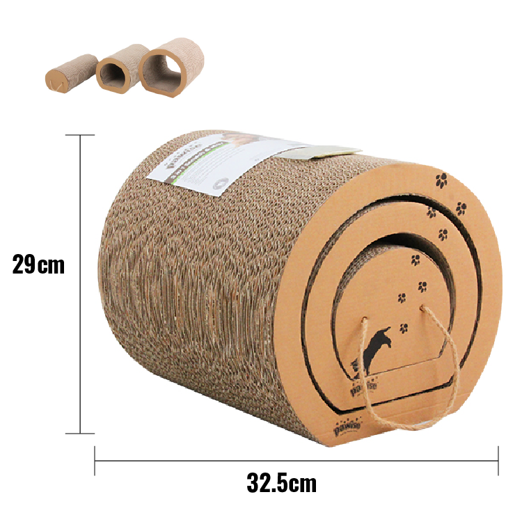 Pawise|蛋卷型抽屜式貓爪桶(NO.28482)