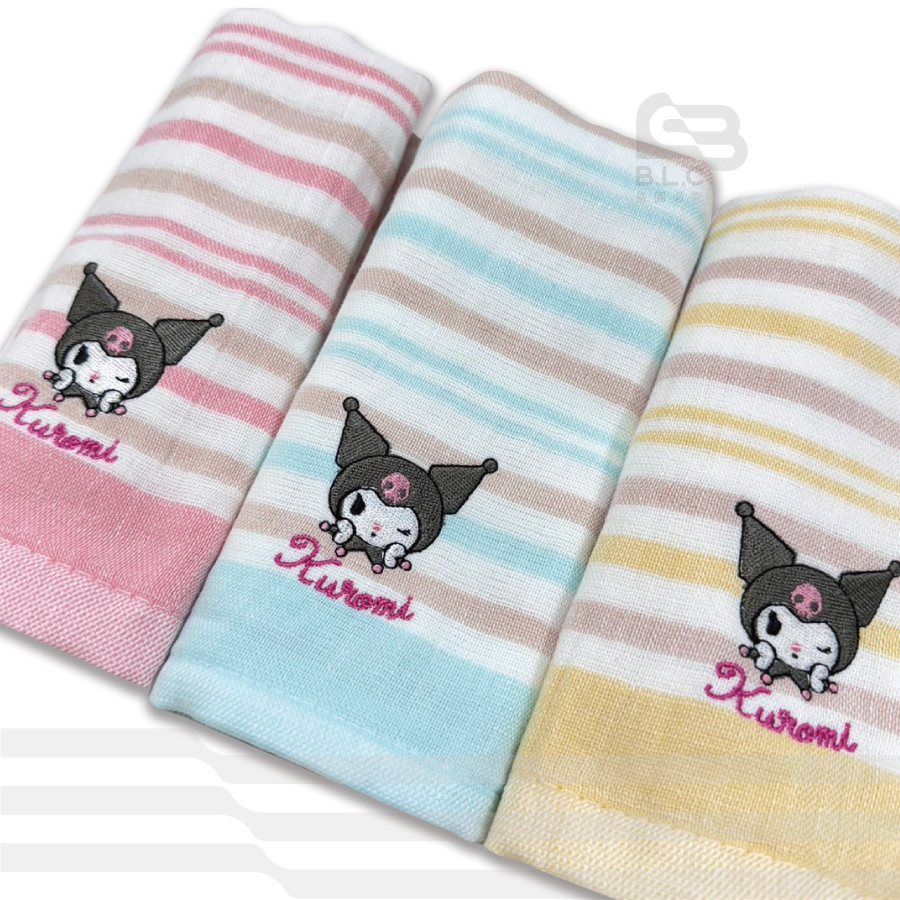 酷洛米紗布繡花童巾KU-86