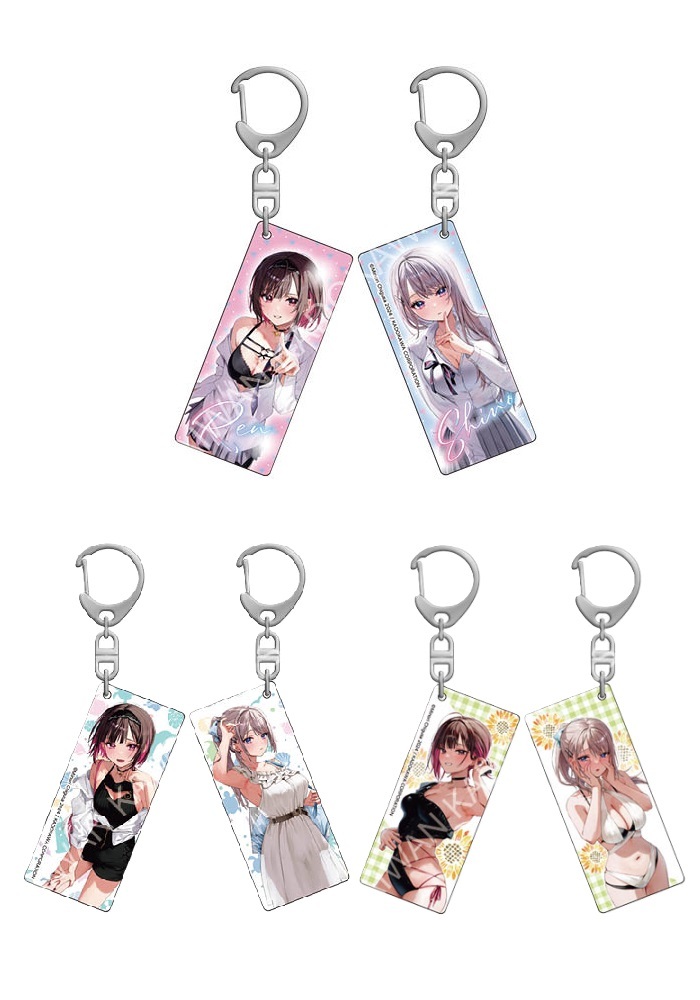 志乃與戀(原作) 雙面壓克力鑰匙圈 系列
