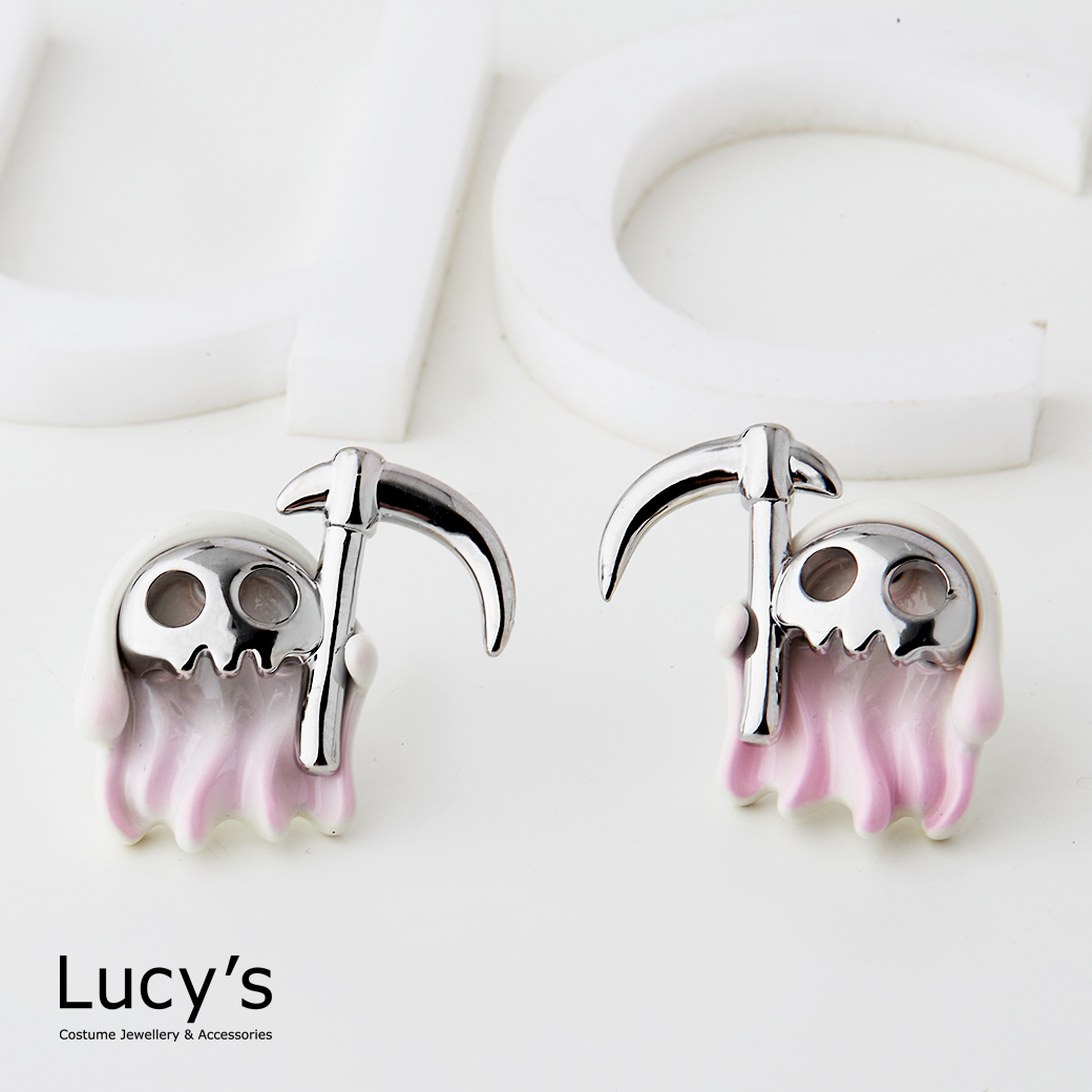 Q版死神 耳環 (二色) (125655/125656)