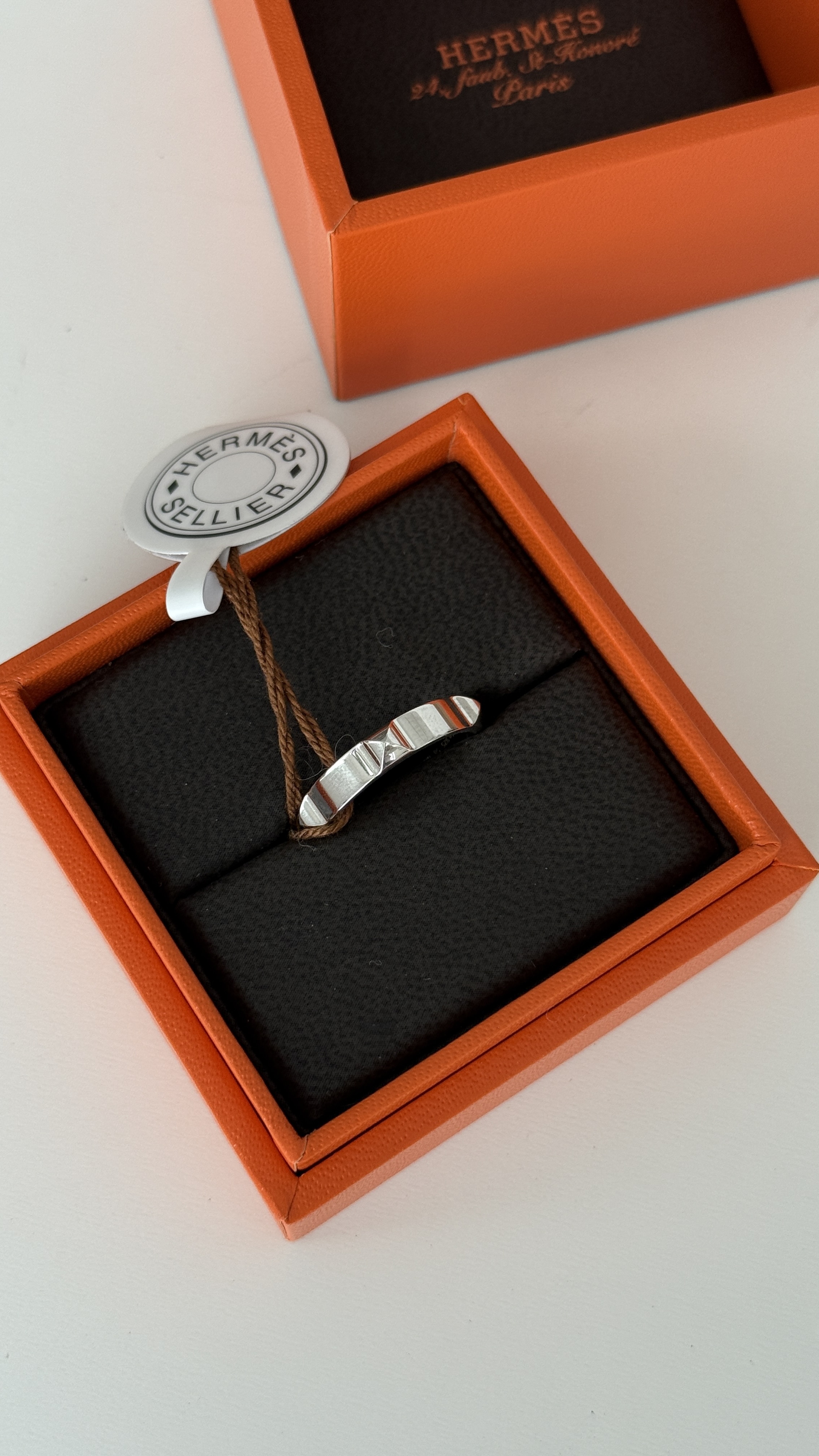 Hermes 925 Clou d'H ring 戒指