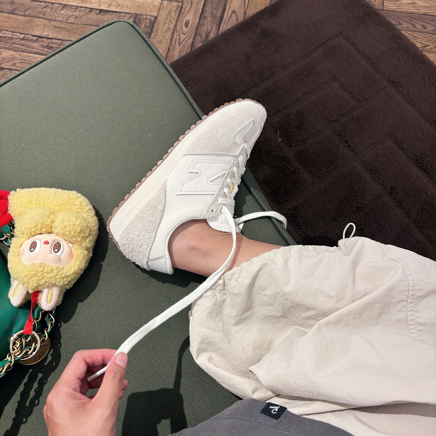 New Balance 471 日本新款 燕麥奶茶 奶油白 張員瑛同款 復古鞋 U471KAB