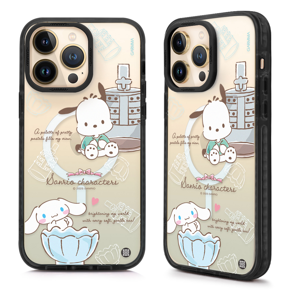 三麗鷗X故宮 iPhone 14系列 磁吸款保護殼  帕洽狗&大耳狗