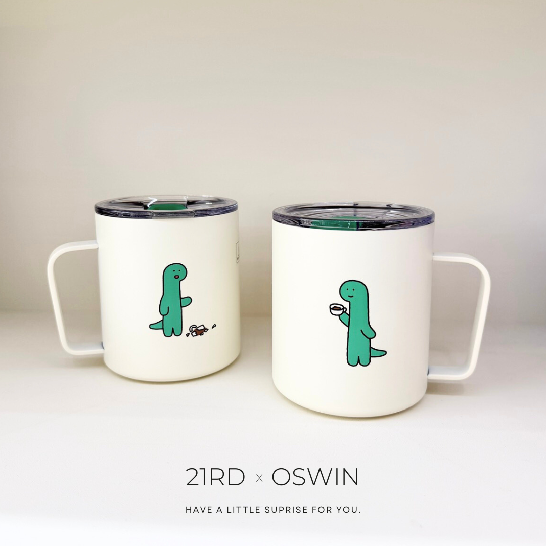 韓國 JOGUMAN 不銹鋼水杯