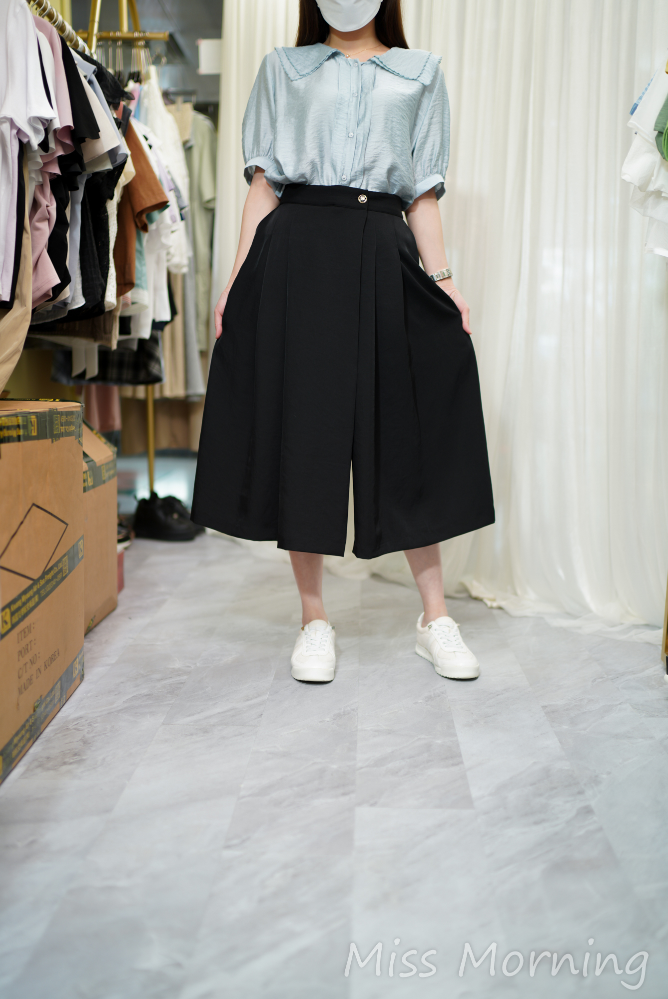 免燙鄰家氣質上衣(14709)&好手感是褲不是裙裙褲(33989)