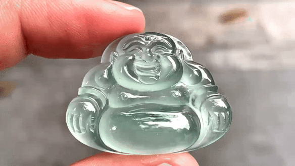 76373 翡翠冰佛公