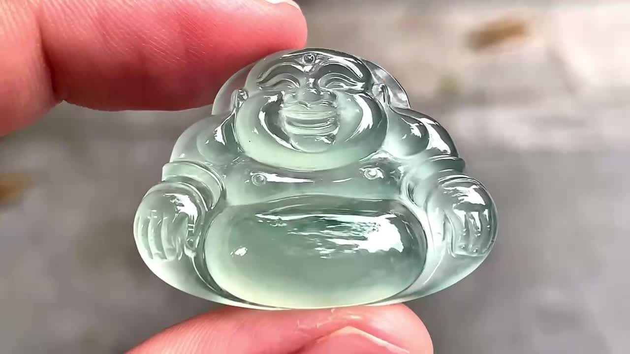 翡翠冰佛公,天然翡翠A玉, 緬甸玉, Jade, Jadeite