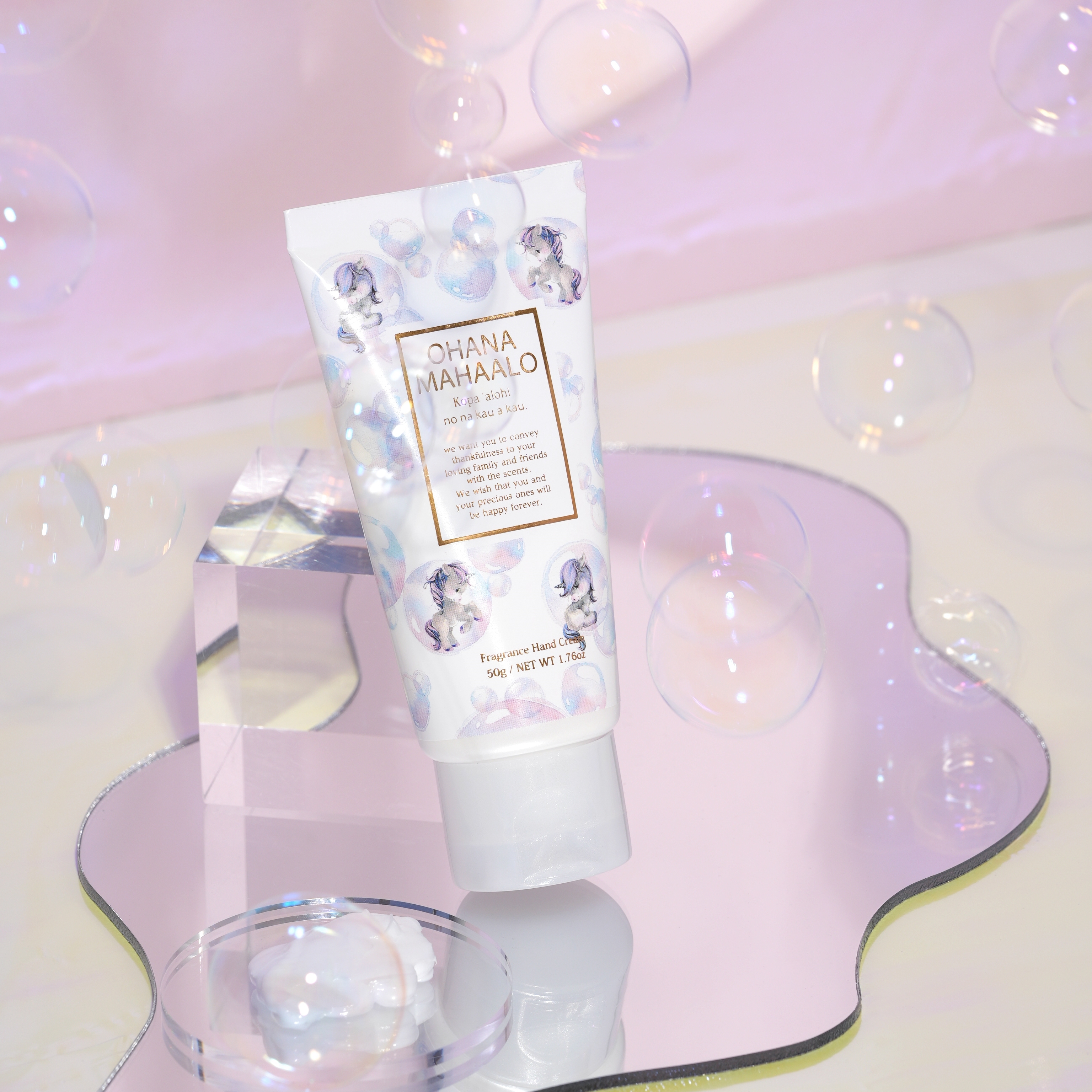 ☆ Ohana さま　専用　☆ OHANA MAHAALO 泡泡寶馬潤澤療癒護手霜50g