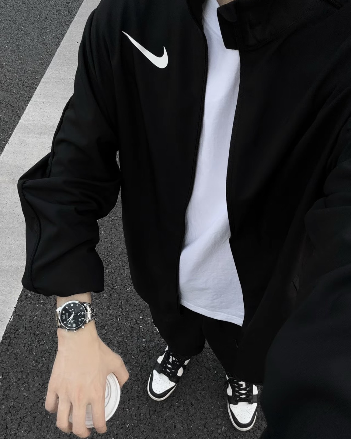 【現貨】Nike Dri-Fit 速乾 訓練 立領 外套 黑色