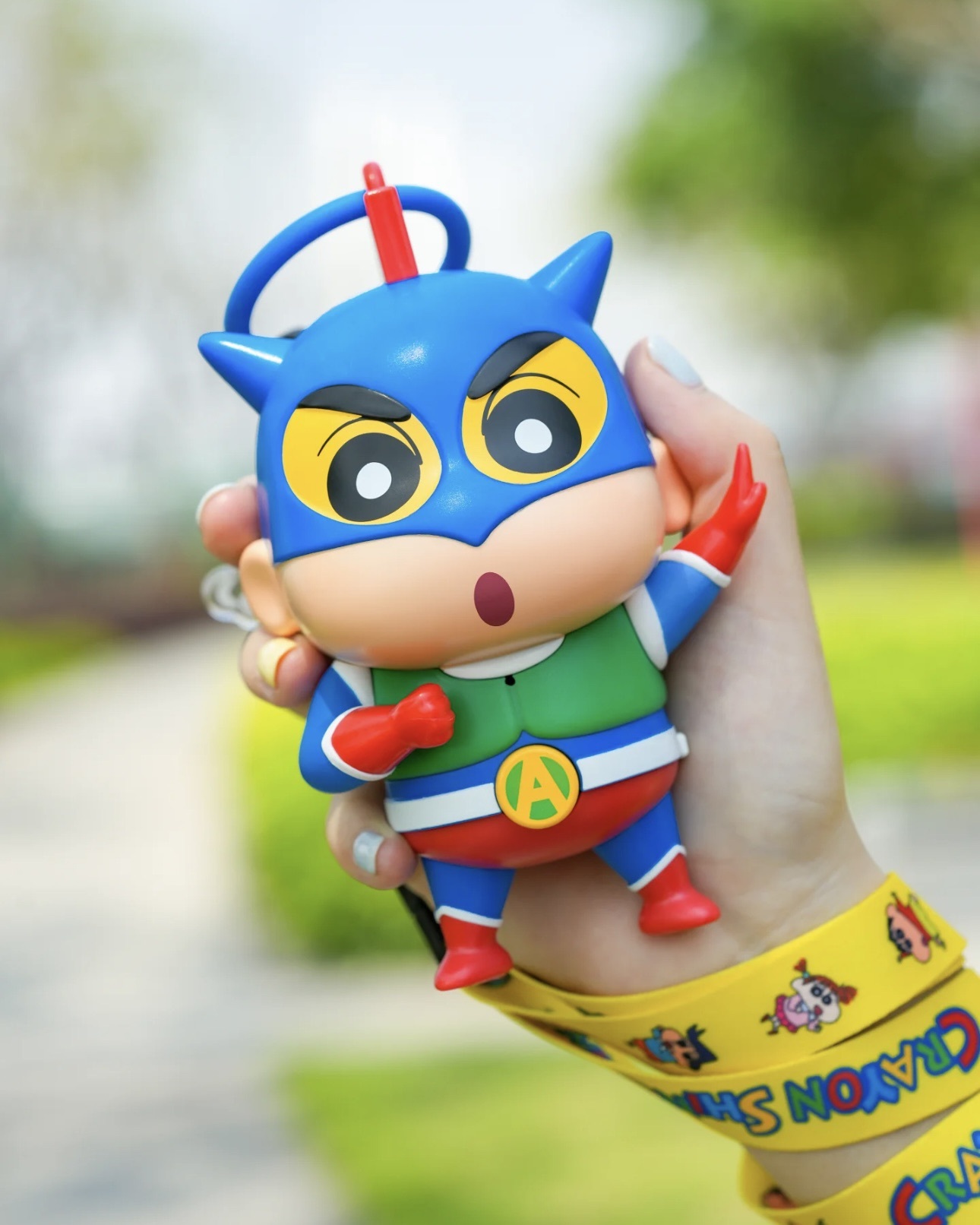 #預購 蠟筆小新 機器人康達姆 公仔 吊飾 擺件 對講機 互動玩具