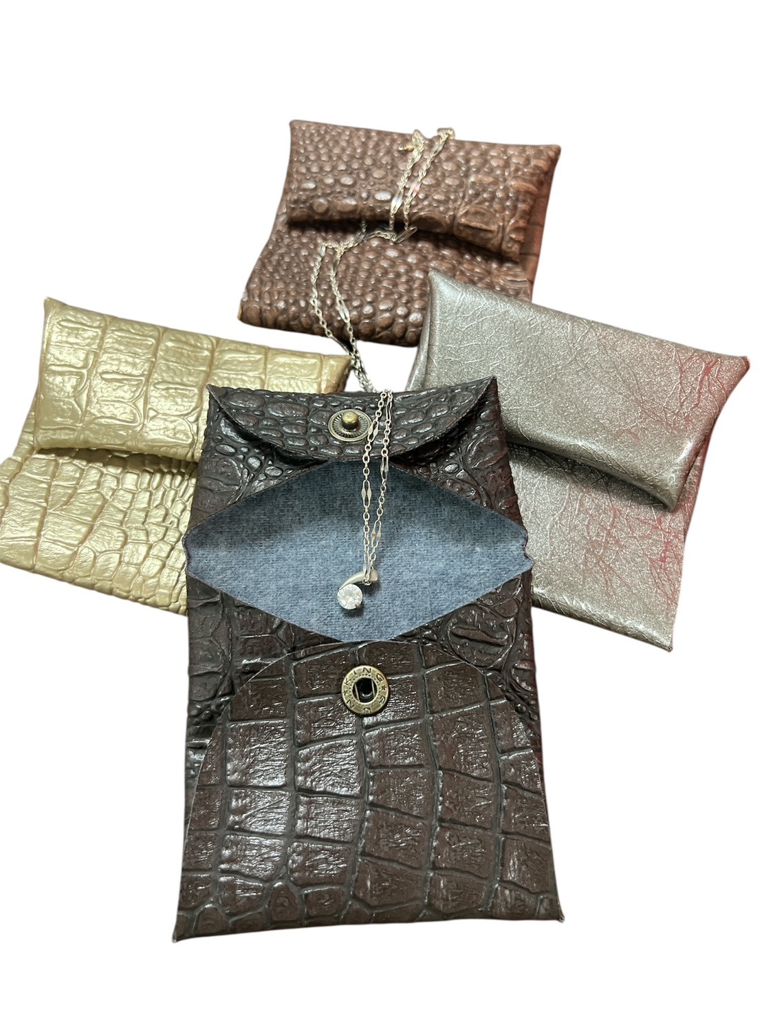 高雄分會│時尚軟皮革飾品收納包/零錢包