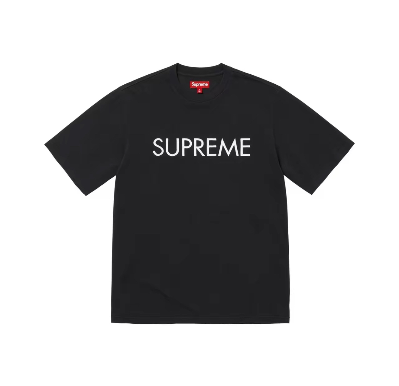 「快速出貨」supreme 25ss Capital tee 刺繡 基本logo 附防塵袋 紅標 短T