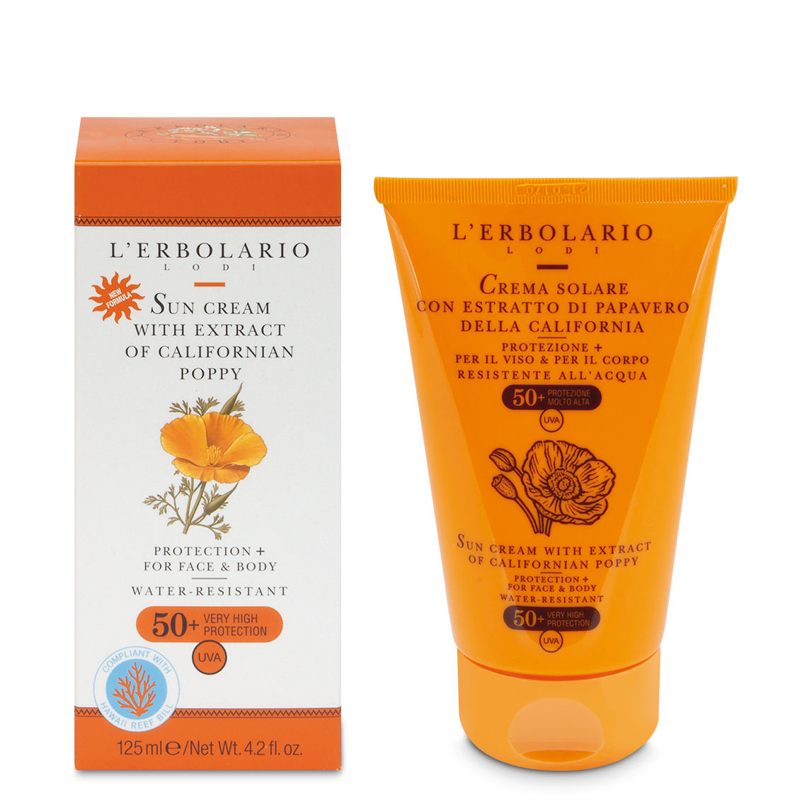 加州罌粟花輕盈抗敏防曬霜SPF 50+