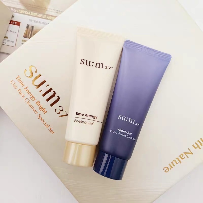 【預購】AKR070808 SU:M37° 呼吸時光潔顏套盒