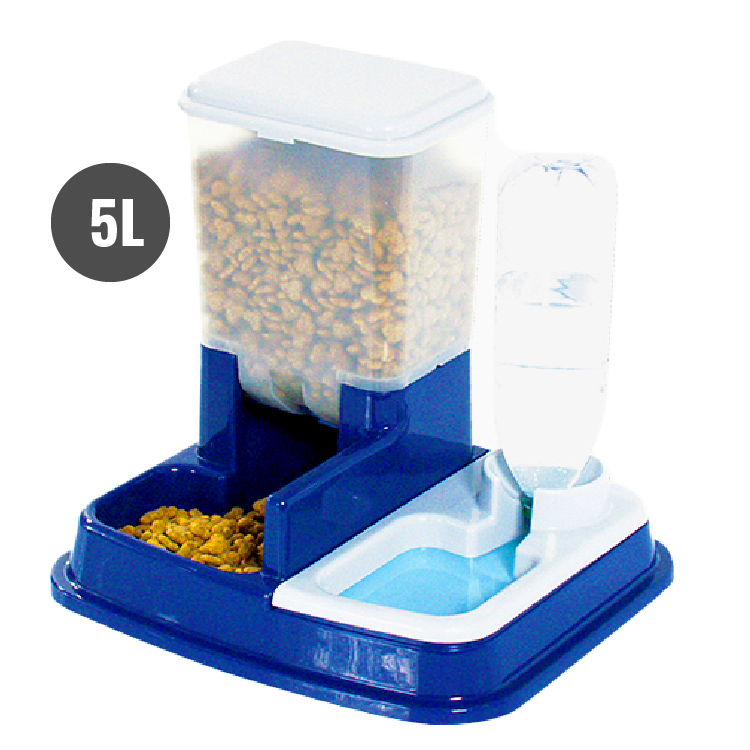 Pawise|座式餵食連飲水器5L(NO.11058)