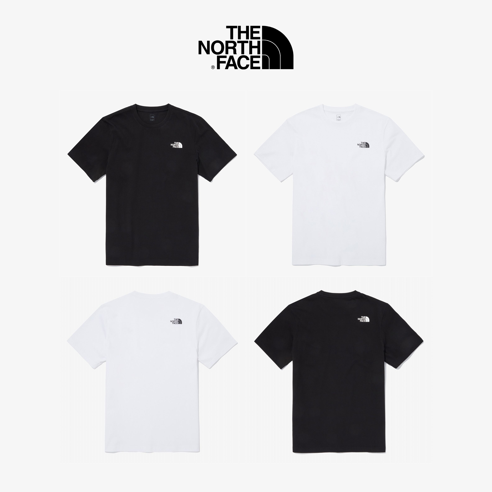 韓國代購 The North Face 北臉 基本款 經典 Tee