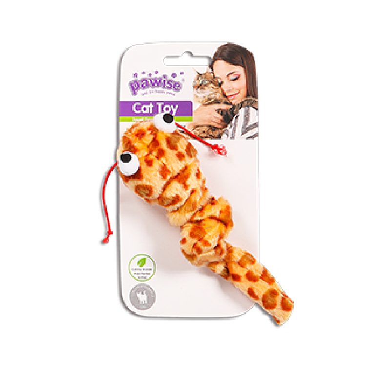 Pawise|小蟲蟲貓玩具-橙色 (NO.28131-2)